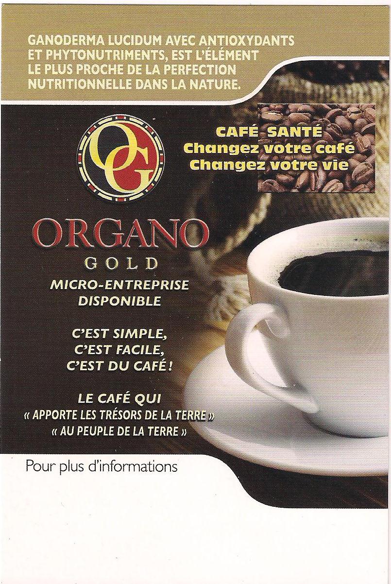 Organo Gold recherche partenaires sur la PF