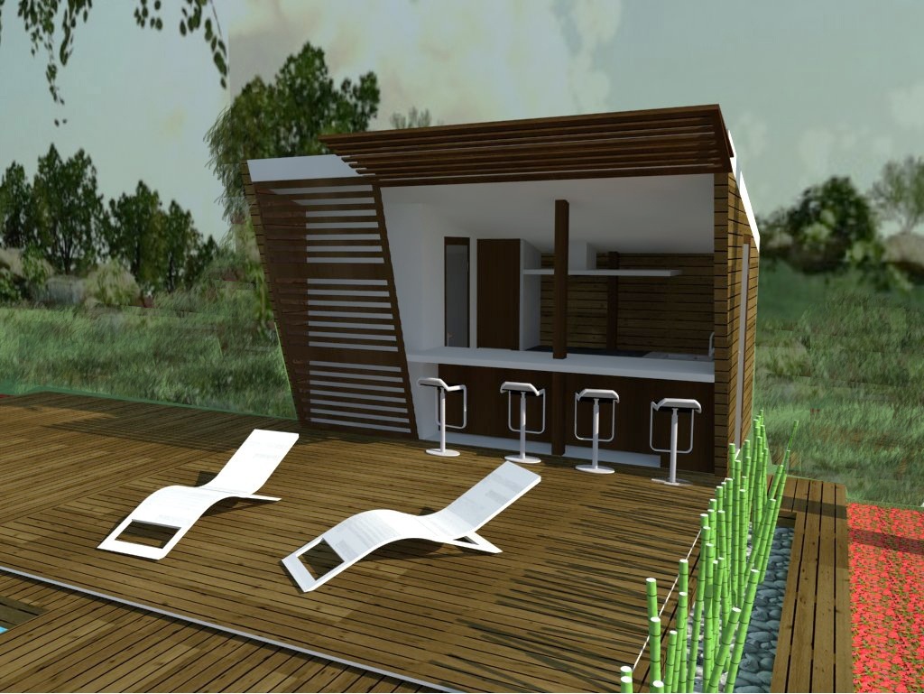 Pool Houses et aménagements extérieurs MAISONS FUTAIE
