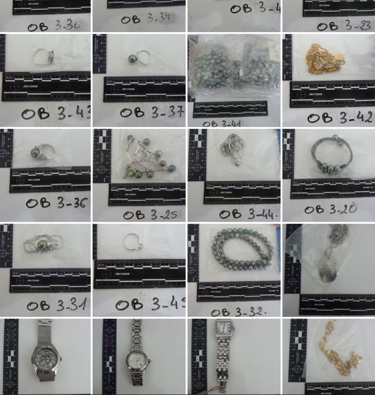 La gendarmerie retrouve plus d'un millier de bijoux La gendarmerie retrouve plus d'un millier de bijoux