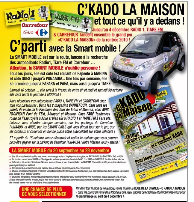 C’KADO LA MAISON et tout ce qu’il y a dedans!