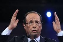 Hollande: enjeu de dimanche, "placer au plus haut le candidat du changement"