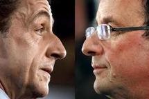 Devancé, Sarkozy lance un défi à la gauche et Hollande, en position favorable