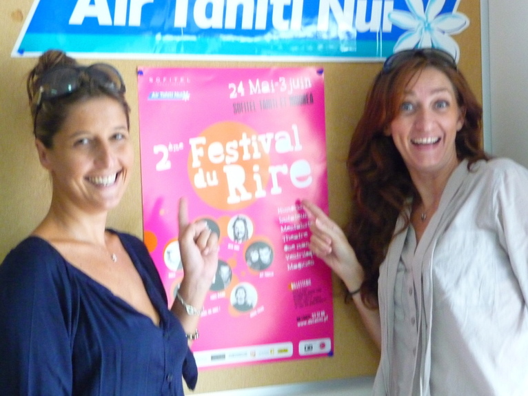 Le Festival du rire est une co-production DB Tahiti et KLF.com Le Festival du rire est une co-production DB Tahiti et KLF.com