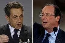 A J-4, Sarkozy le challenger en duel pour renverser le favori Hollande