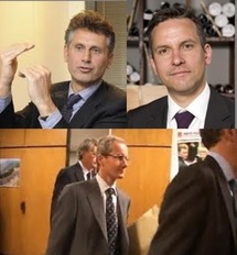 Photomontage: Bernard Marchant et Eric Malrain en haut, Philippe Hersant en bas Photomontage: Bernard Marchant et Eric Malrain en haut, Philippe Hersant en bas