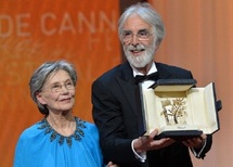 Cannes: 2e Palme d'or pour Michael Haneke avec "Amour" Cannes: 2e Palme d'or pour Michael Haneke avec "Amour"