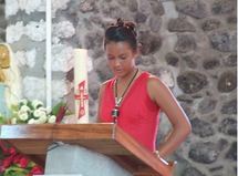 Haley à l'église Haley à l'église