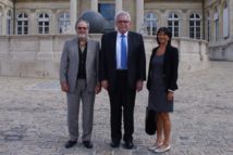 Assemblée nationale : Jacqui Drollet rencontre le président du groupe GDR, André Chassaigne Assemblée nationale : Jacqui Drollet rencontre le président du groupe GDR, André Chassaigne
