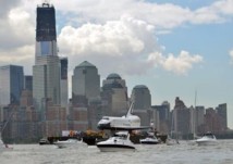 La navette spatiale Enterprise ouverte au public à New York à partir de jeudi La navette spatiale Enterprise ouverte au public à New York à partir de jeudi