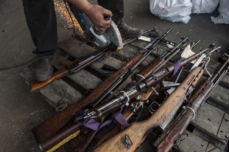 86 armes et 3 800 munitions clandestines ont été mises hors-circuit depuis le mois de mai au fenua. L'arsenal sera détruit ce lundi à l'armurerie de la gendarmerie au camp de Faa'a. (AFP-Illustration)