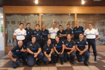 Six agents de police en stage pratique d'application à Papeete
