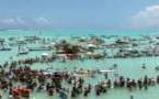 Hawaiki Nui Va'a 2010, l'arrivée à Bora Bora