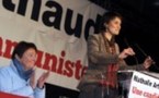 Laguiller en vedette américaine du premier grand meeting de campagne de LO