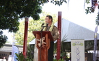 Le discours de Antony Géros à l'occasion de l'ouverture du FIFO 2012