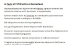 Communiqué de Teiva Manutahi: "Le Tavini et l’UPLD achètent les électeurs"