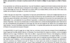 Communiqué de l'UPLD: "La Honte!"