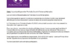 Communiqué de Porinetia ora: "Accord politique entre  Porinetia Ora et le Tahoeraa Huiraatira"