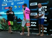 Ambiance remise des prix Billabong pro 2013.avi