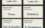 Agenda de la semaine au Tiki Bar