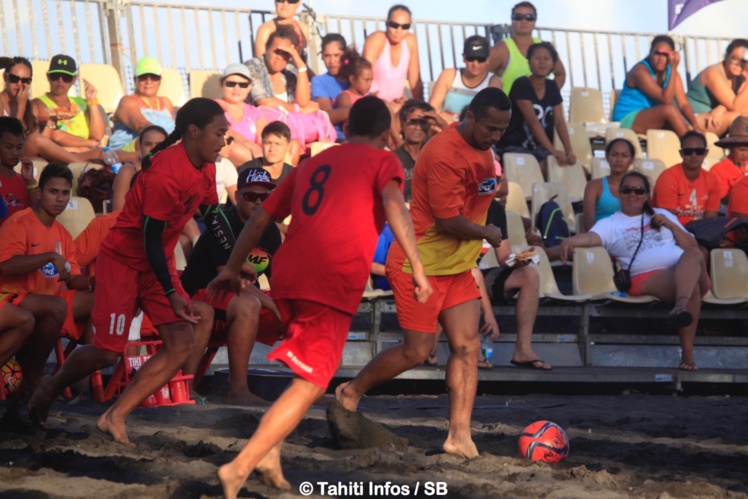 Raimoana Bennett, des Tiki Tama, auteur d'un but magnifique Raimoana Bennett, des Tiki Tama, auteur d'un but magnifique