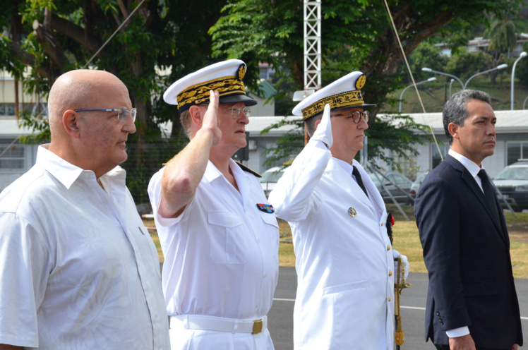 Le contre-amiral Bertrand "revient" au Pays Le contre-amiral Bertrand "revient" au Pays