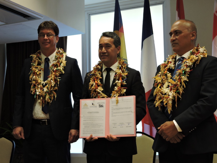 La signature de convention a eu lieu ce mardi matin.