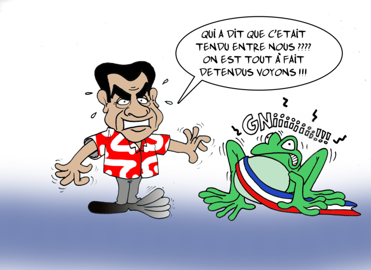 " La fin de lune de miel entre Fritch et les maires ? " par Munoz " La fin de lune de miel entre Fritch et les maires ? " par Munoz