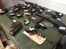 200 armes et 11 341 munitions illégales à la casse pour éviter des drames dans les foyers