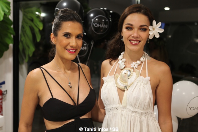 Vaimiti avec Vaea Ferrand, Miss Tahiti 2016