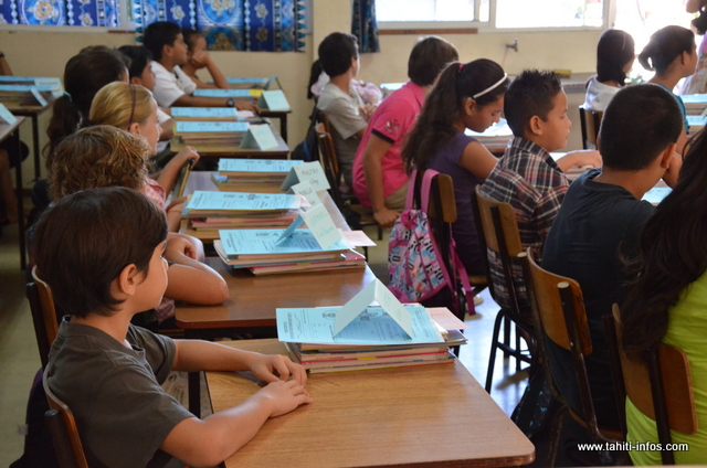On dénombre près de 20 000 enfants scolarisés affiliés au RSPF