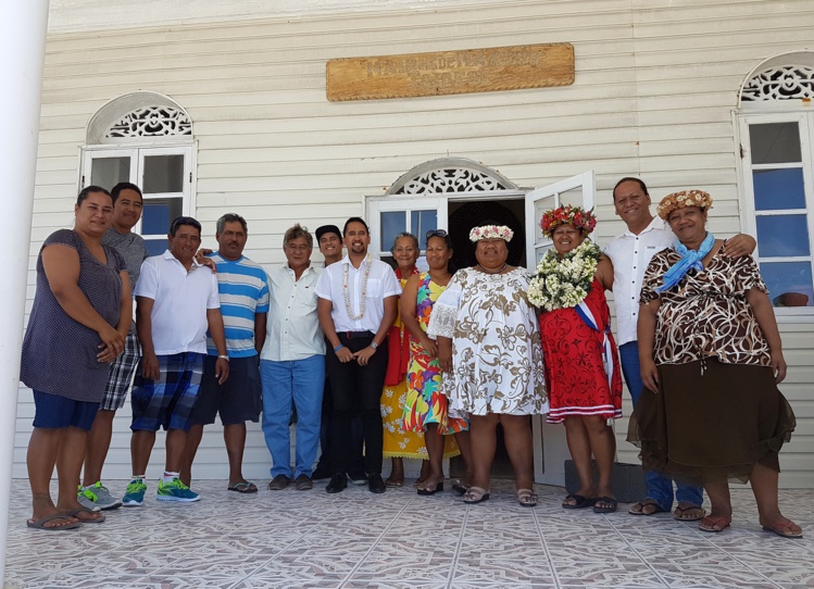 Le conseil municipal de la commune de Makemo.