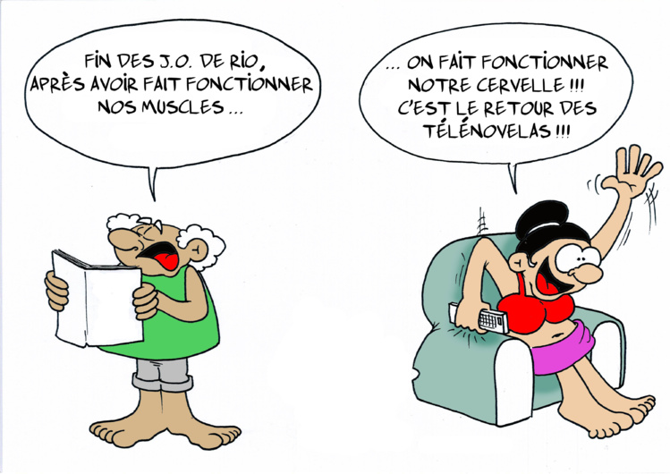 " Fin des J.O de Rio " vu par Munoz " Fin des J.O de Rio " vu par Munoz