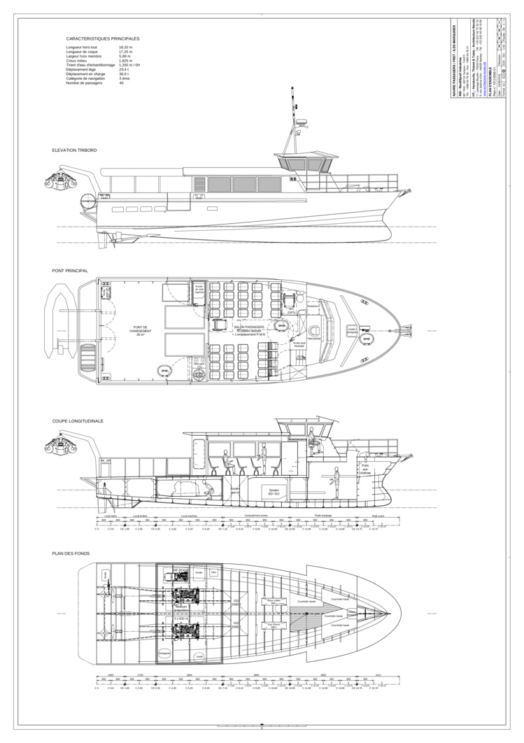 Plan d'ensemble de la navette Plan d'ensemble de la navette