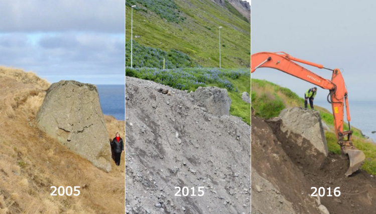 Islande : un rocher déterré pour calmer les elfes