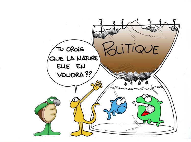 " La politique " vu par Munoz