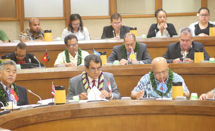 La voix de la Polynésie française à la Conférence des dirigeants des îles du Pacifique