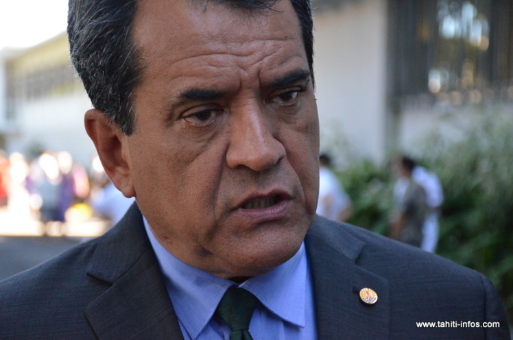 Edouard Fritch, à propos des fichés S :"A ce stade, il faut garder raison"