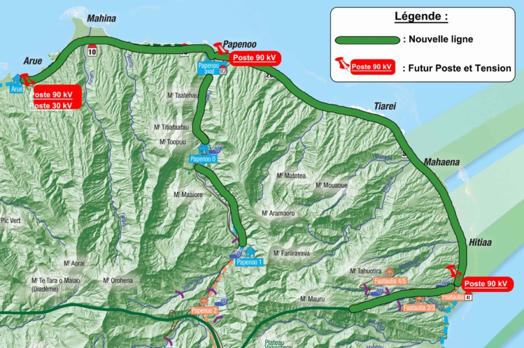 La TEP prépare les aménagements de la côte Est