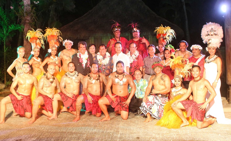 Le président Fritch rencontre des Tahitiens à Guam