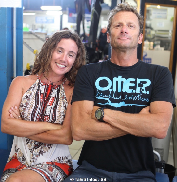 Umberto Pelizzari avec Lili Cottier Umberto Pelizzari avec Lili Cottier