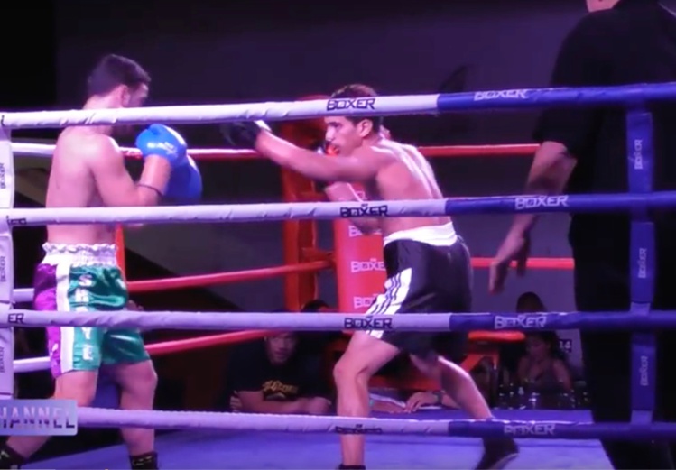 Le combat a été intense et le Tahitien n'a pas démérité Le combat a été intense et le Tahitien n'a pas démérité