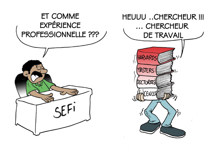 " La crise de l'emploi " vu par Munoz