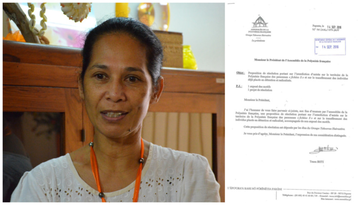 Le Tahoeraa souhaite transférer les détenus "fichés S"