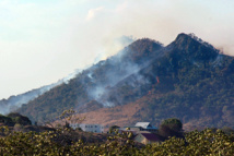 Environ 80% de la Nouvelle-Calédonie est en "risque élevé" d'incendie.