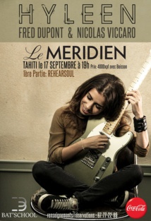 Hyleen trio en concert samedi soir au Méridien