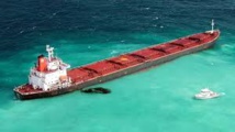 Cargo échoué sur la Grande barrière de corail: un groupe chinois accepte de payer Cargo échoué sur la Grande barrière de corail: un groupe chinois accepte de payer