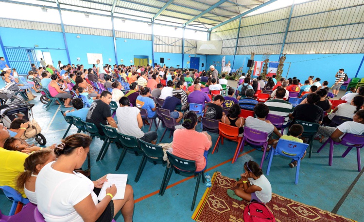 L’Eglise adventiste en retraite à Tautira L’Eglise adventiste en retraite à Tautira