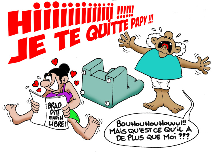 " Brad Pitt enfin libre! " par Munoz " Brad Pitt enfin libre! " par Munoz