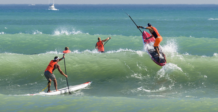 Les Pacific Paddle Games, la plus grosse compet de Sup Race au monde © Lorenzo Menendez / Supthemag Les Pacific Paddle Games, la plus grosse compet de Sup Race au monde © Lorenzo Menendez / Supthemag