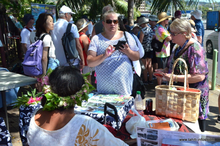 Lundi, le Soleal et le Radiance of the sea ont fait escale à Papeete avec leurs 2414 passagers.